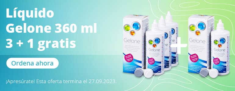 Líquido Gelone 360 ml 3 + 1 gratis