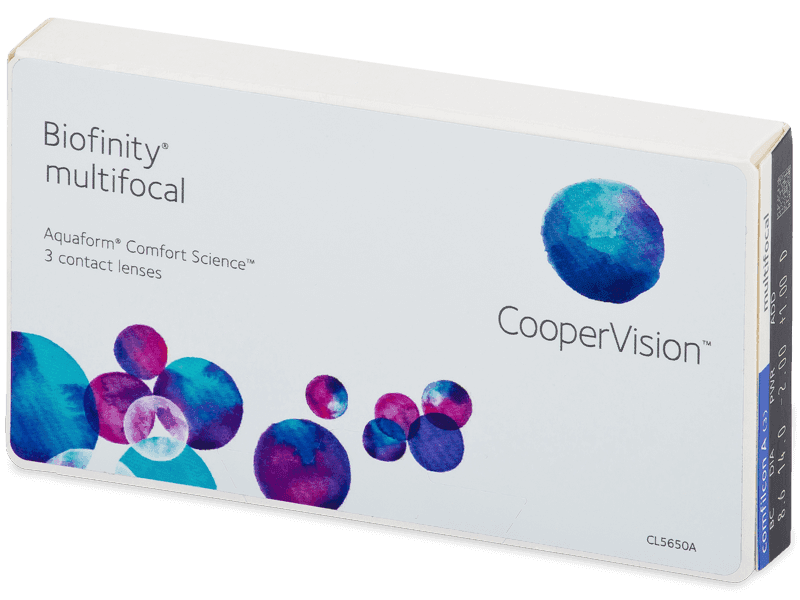Biofinity Multifocal (3 Lentillas) - Lentillas multifocales