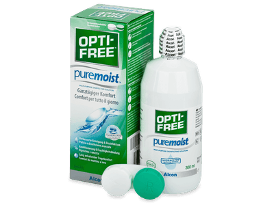 Líquido OPTI-FREE PureMoist 300 ml - líquido de limpieza