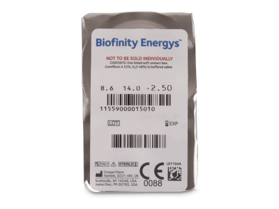 Biofinity Energys (6 lentillas) - Previsualización del blister