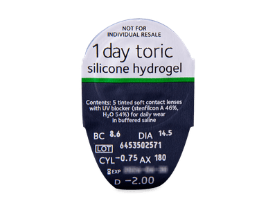 MyDay daily disposable toric (30 Lentillas) - Previsualización del blister