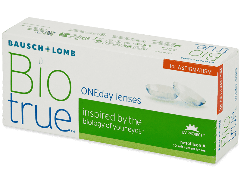 Biotrue ONEday for Astigmatism (30 lentillas) - Lentillas tóricas