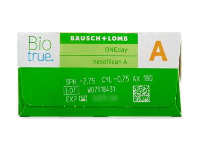 Biotrue ONEday for Astigmatism (30 lentillas) - Previsualización de atributos