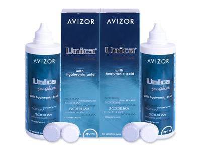Líquido Avizor Unica Sensitive 2 x 350 ml