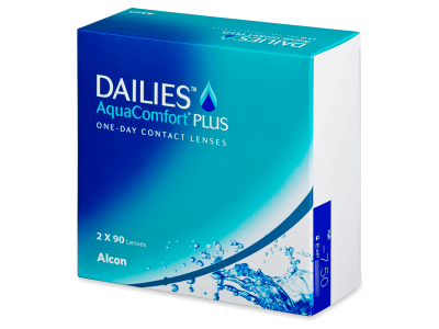 Dailies AquaComfort Plus (180 Lentillas) - Lentillas diarias desechables