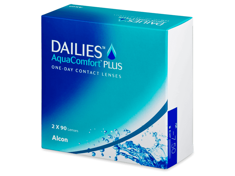 Dailies AquaComfort Plus (180 Lentillas) - Lentillas diarias desechables