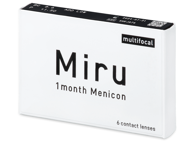 Miru 1 Month Menicon Multifocal (6 lentillas) - Lentillas multifocales