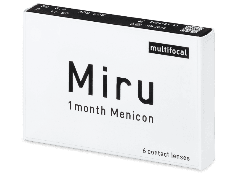 Miru 1month Menicon multifocal (6 lentillas) - Lentillas multifocales