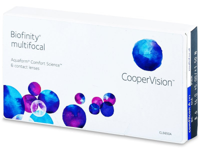 Biofinity Multifocal (6 lentillas) - Este producto también está disponible en esta variación de empaque