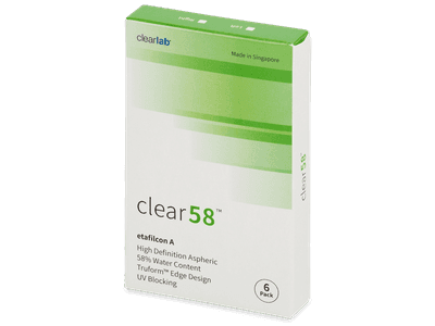 Clear 58 (6 Lentillas)