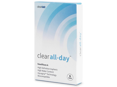 Clear All-Day (6 Lentillas) - Lentillas mensuales