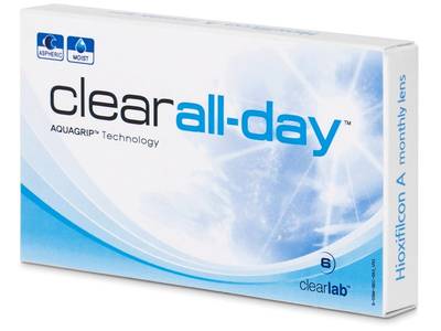 Clear All-Day (6 Lentillas) - Lentillas mensuales