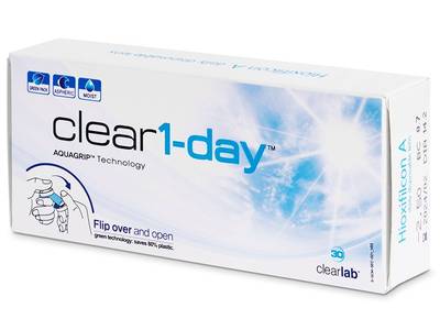 Clear 1-Day (30 Lentillas) - Lentillas diarias desechables