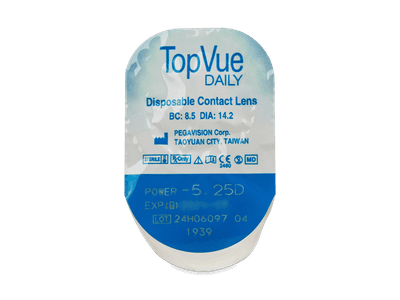TopVue Daily (2x30 lentillas) - Previsualización del blister