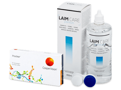 Proclear Sphere (6 Lentillas) + Laim-Care 400ml