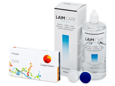 Proclear Sphere (6 Lentillas) + Laim Care 400 ml