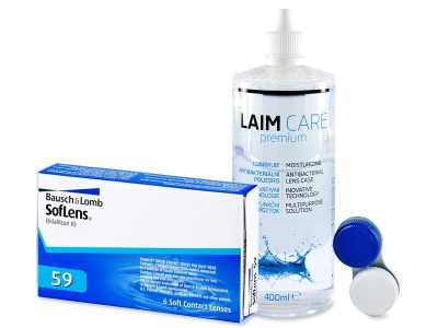 Soflens 59 (6 Lentillas) + Líquido Laim-Care 400ml