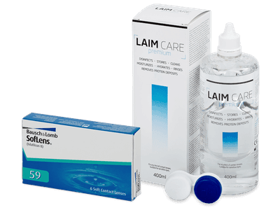 Soflens 59 (6 Lentillas) + Laim Care 400 ml