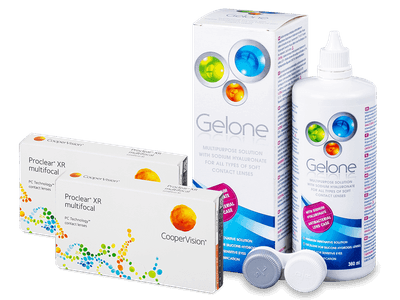 Proclear Multifocal XR (2x3 Lentillas) + Gelone 360ml