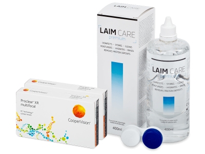 Proclear Multifocal XR (2x 3 Lentillas) + Laim Care 400 ml