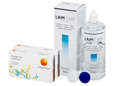 Proclear Multifocal XR (2x 3 Lentillas) + Laim Care 400 ml