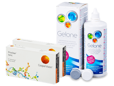 Proclear Toric XR (2x3 Lentillas) + Gelone 360ml