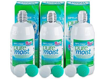 Líquido OPTI-FREE PureMoist 3 x 300 ml - Diseño antiguo