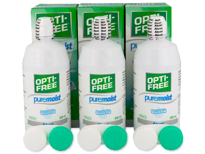Líquido OPTI-FREE PureMoist 3 x 300 ml 