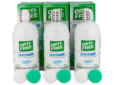 Líquido OPTI-FREE PureMoist 3 x 300 ml - Este producto también está disponible en esta variación de empaque