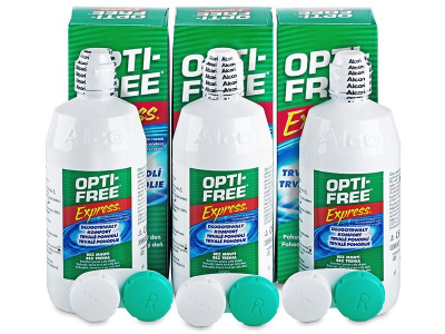 Líquido OPTI-FREE Express 3 x 355 ml - Diseño antiguo