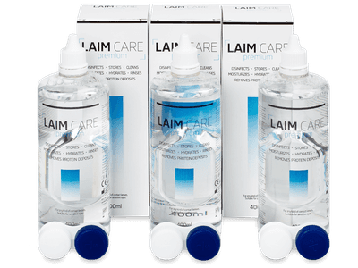 Líquido Laim Care 3x 400 ml - Pack ahorro - solución triple