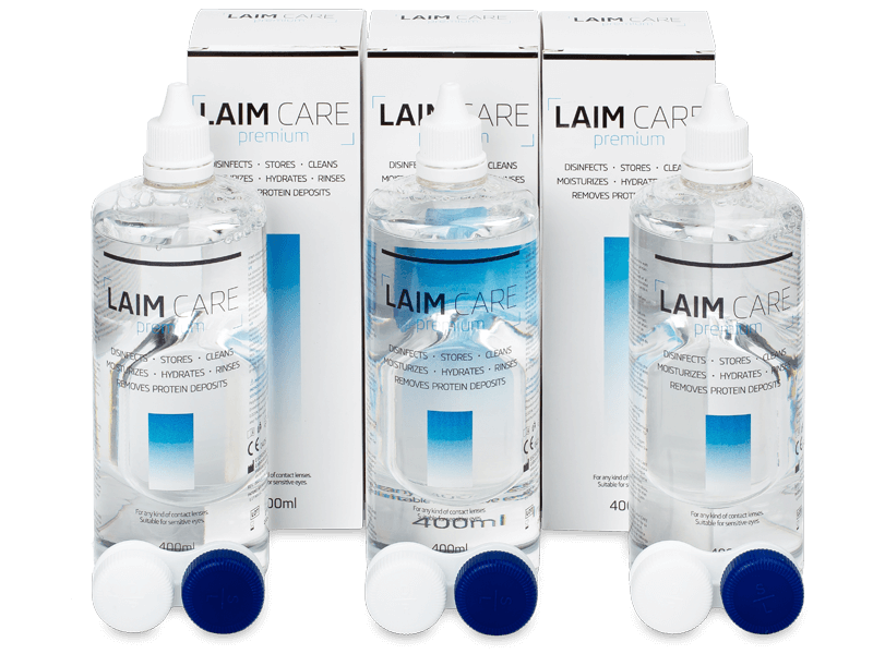 Líquido LAIM-CARE 3x400 ml  - Pack ahorro - solución triple