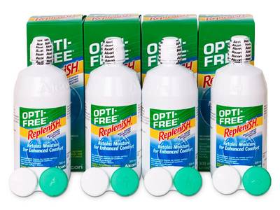 Líquido OPTI-FREE RepleniSH 4 x 300 ml - Diseño antiguo