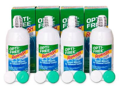 Líquido OPTI-FREE RepleniSH 4x 300 ml - Diseño antiguo