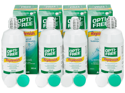 Líquido OPTI-FREE RepleniSH 4 x 300 ml - Este producto también está disponible en esta variación de empaque