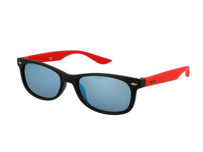 Gafas de sol para niños Alensa Sport Black Red Mirror 