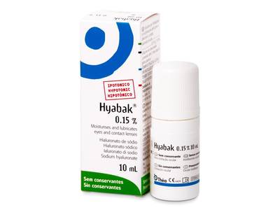 Gotas oculares Hyabak 10 ml - Diseño antiguo