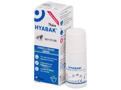 Gotas oculares Hyabak 10 ml - Gotas oculares