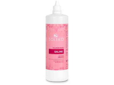 Líquido de enjuague Saline 500 ml - líquido de limpieza