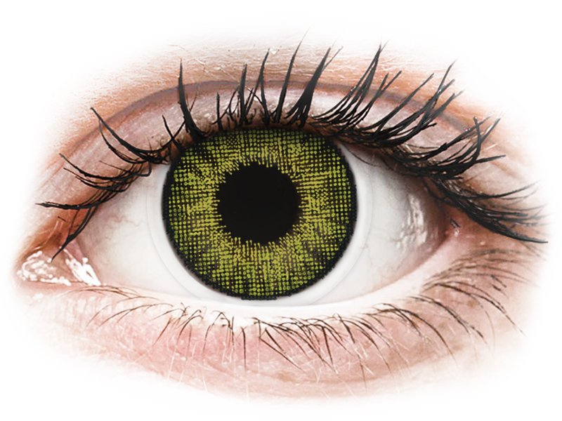 Air Optix Colors - Gemstone Green - Sin graduación (2 lentillas) - Lentillas de colores