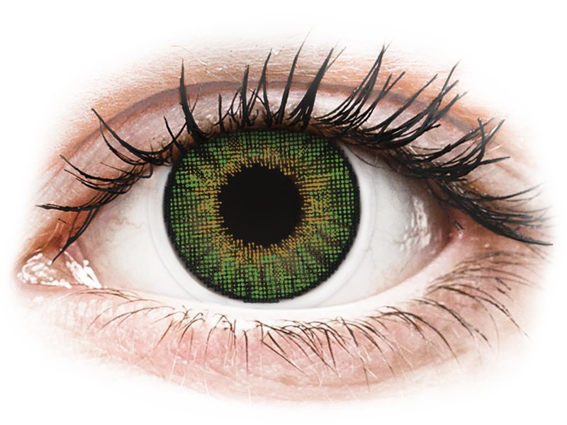 Air Optix Colors - Green - Sin graduación (2 lentillas) - Lentillas de colores