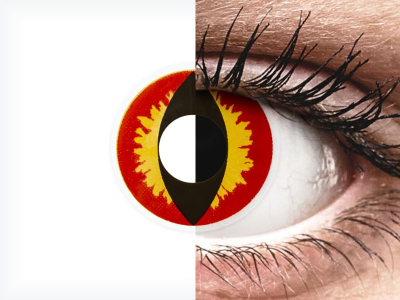 ColourVUE Crazy Lens - Dragon Eyes - Sin graduación (2 lentillas)