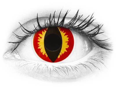 ColourVUE Crazy Lens - Dragon Eyes - Sin graduación (2 lentillas)