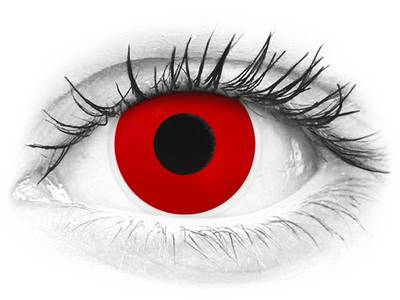 ColourVUE Crazy Lens - Red Devil - Sin graduación (2 lentillas)