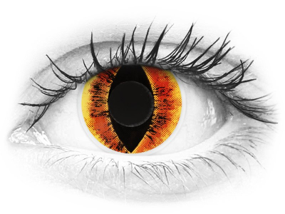 ColourVUE Crazy Lens - Saurons Eye - Sin graduación (2 lentillas)