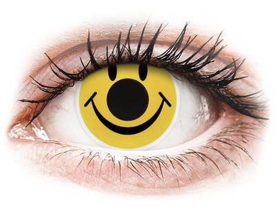 ColourVUE Crazy Lens - Smiley - Sin graduación (2 lentillas)