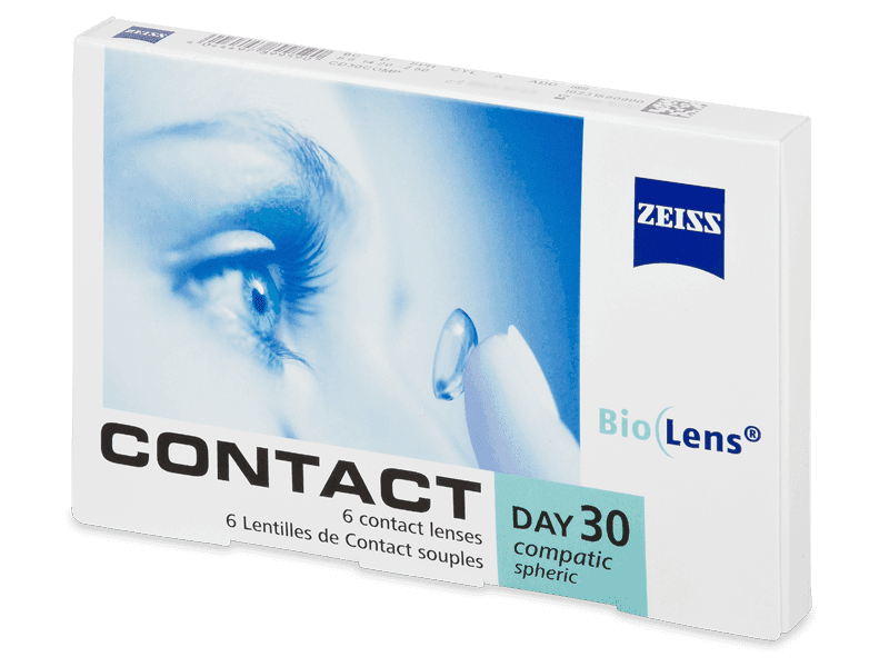 Carl Zeiss Contact Day 30 Compatic (6 Lentillas) - Lentillas mensuales
