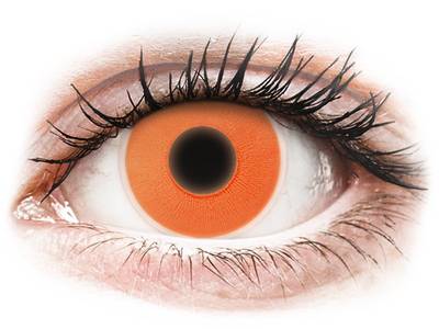 ColourVUE Crazy Glow Orange - Sin graduación (2 lentillas)