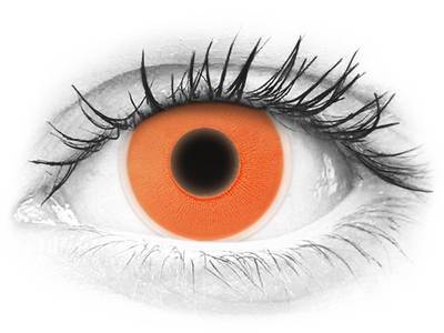 ColourVUE Crazy Glow Orange - Sin graduación (2 lentillas)