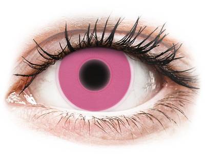 ColourVUE Crazy Glow Pink - Sin graduación (2 lentillas)